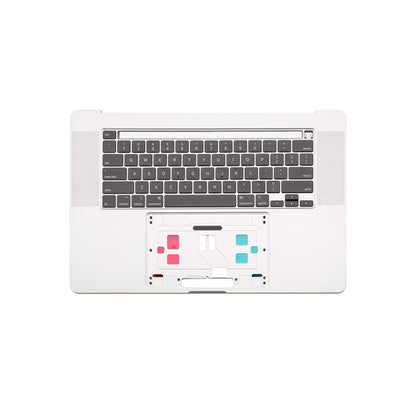 Silver Top Case with Keyboard for MacBook Pro Touch 16" A2141 (Late 2019 - Mid 2020)