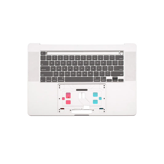 Silver Top Case with Keyboard for MacBook Pro Touch 16" A2141 (Late 2019 - Mid 2020)