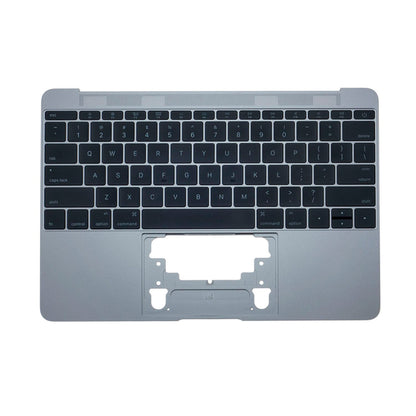 Space Gray Upper Case with Keyboard for MacBook Retina 12" A1534 (Early 2016 - Mid 2017)