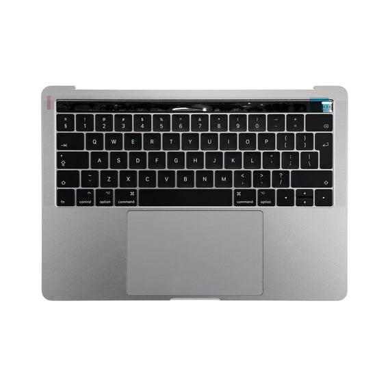 Space Gray Upper Case Assembly (British English) for Macbook Pro 13" Touch A1706 (Late 2016-Mid 2017)