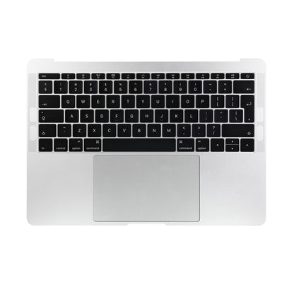 Silver Top Case with British English Keyboard for Macbook Pro 13" A1708 (Late 2016-Mid 2017)