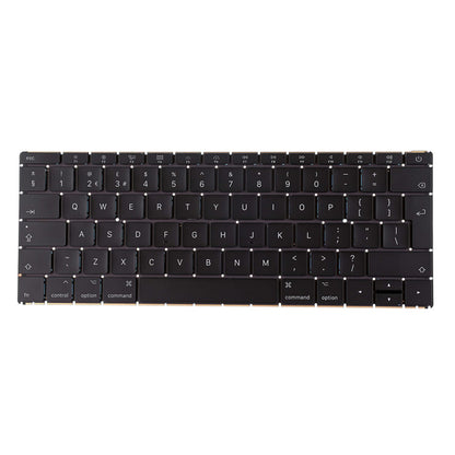 Keyboard with Backlight (British English) for MacBook 12" Retina A1534 (Early 2016 -Mid 2017)