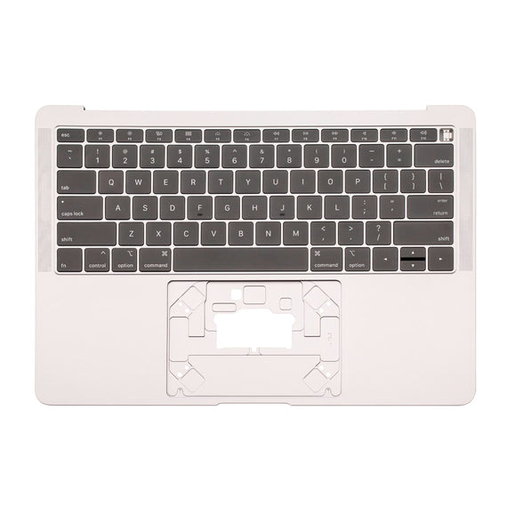 Silver Upper Case with Keyboard for MacBook Air A1932 (Late 2018 -Mid 2019)