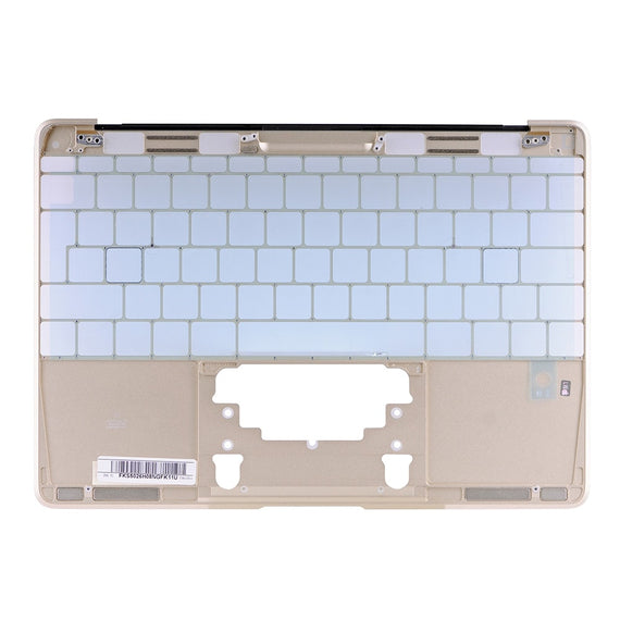 Gold Upper Case (British English) for MacBook 12" Retina A1534 (Early 2015)