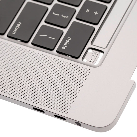 Silver Top Case with Keyboard for MacBook Pro Touch 16" A2141 (Late 2019 - Mid 2020)