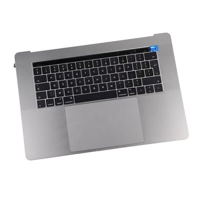 Space Gray Top Case with British English Keyboard for Macbook Pro 15" Touch A1707 (Late 2016-Mid 2017)