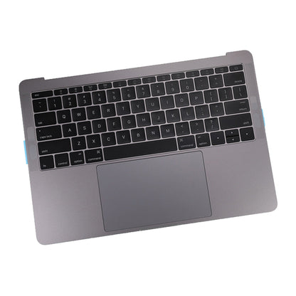 Space Gray Top Case with US English Keyboard for Macbook Pro 13" A1708 (Late 2016-Mid 2017)