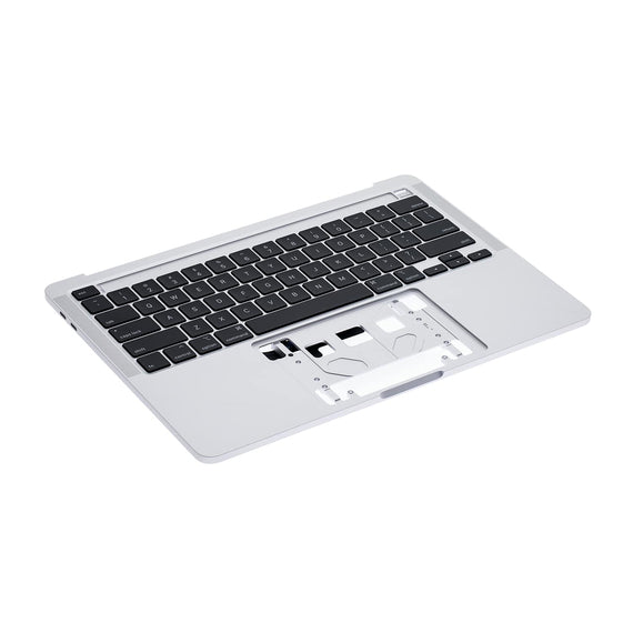 Silver Top Case with Keyboard for MacBook Pro 13" A2289 (Early 2020)