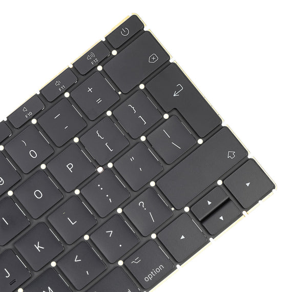 Keyboard with Backlight (British English) for MacBook 12" Retina A1534 (Early 2015)