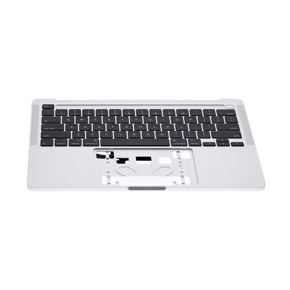 Silver Top Case with Keyboard for MacBook Pro 13" A2289 (Early 2020)